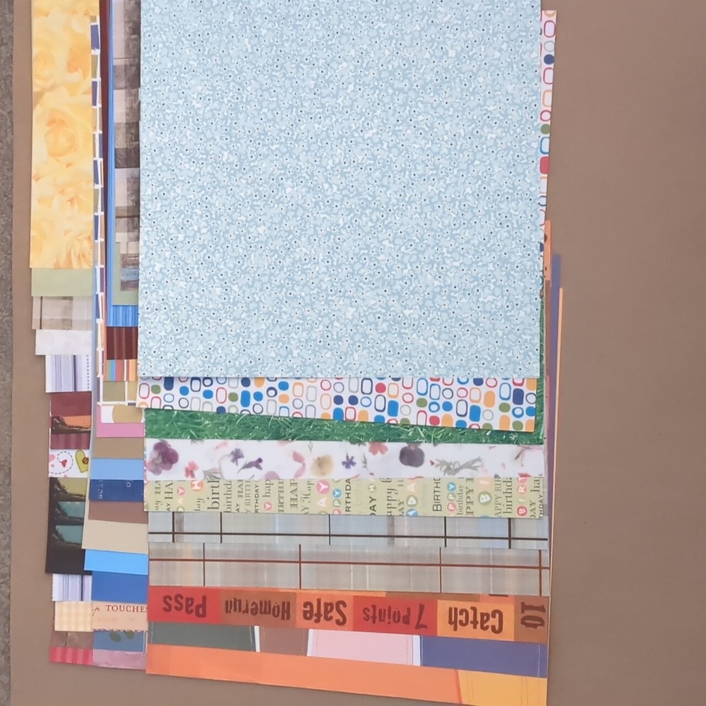 50 Sheets of Scrapbook Paper